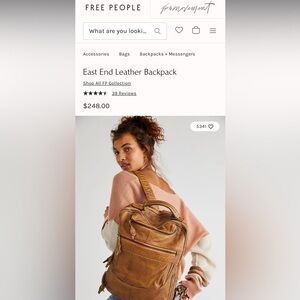 FP Movement by Free People Tan Backpack